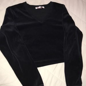 Victoria secret velvet sweater